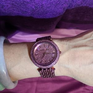 Michael Kors MK-3782 Darci Plum Pave Women's Watch